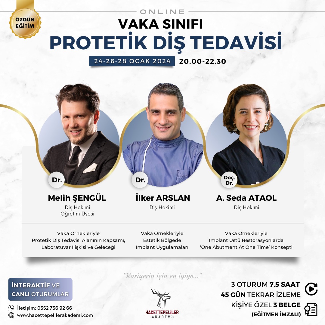 Protetik Diş Tedavisi Vaka Sınıfı